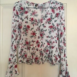 Floral shirt/blouse